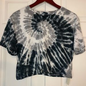 VS Pink crop top- tie dye